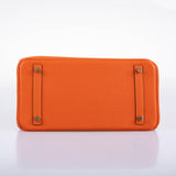 Hermès Birkin 30 Feu Togo Accastillage Doré - 2020, Y