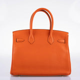 Hermès Birkin 30 Feu Togo Accastillage Doré - 2020, Y