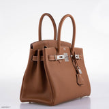 Hermès Birkin 30 Gold Togo avec finitions Palladium - 2020, Y