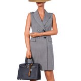 Hermes Birkin 30 Graphite Buffalo avec Accastillage Palladium - 2005, Cachet I