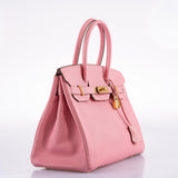 Hermès Birkin 30 HSS Rose Confetti Chevre Doré - 2015, T