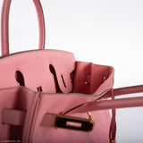 Hermès Birkin 30 HSS Rose Confetti Chevre Doré - 2015, T