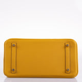 Hermès Birkin 30 Jaune Ambre Togo Accastillage Doré - 2018, C