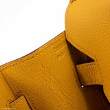 Hermès Birkin 30 Jaune Ambre Togo Accastillage Doré - 2018, C