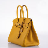Hermès Birkin 30 Jaune Ambre Togo Accastillage Doré - 2018, C