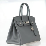Hermès Birkin 30 Vert Amande Epsom avec accastillage Palladium - 2021, Z