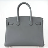 Hermès Birkin 30 Vert Amande Epsom avec accastillage Palladium - 2021, Z