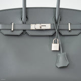 Hermès Birkin 30 Vert Amande Epsom avec accastillage Palladium - 2021, Z