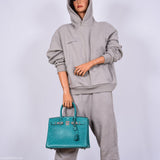 Hermès Birkin 30 Vert Vérone Autruche Accastillage Palladium - 2020, Y