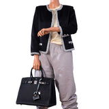 Hermès Birkin 35 Cuir Togo Noir Bijouterie Palladium - 2017, A