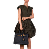 Hermès Birkin 35 Cuir Togo Noir avec Accastillage Doré - 2017, A