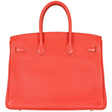 Hermès Birkin 35 Capucine Cuir Togo Bijouterie Dorée - 2011, Carré O