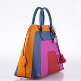 Sac Hermès Bolide 1923 30 Rainbow "Sunset" en cuir Epsom avec finitions palladium - 2020, Y