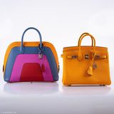 Sac Hermès Bolide 1923 30 Rainbow "Sunset" en cuir Epsom avec finitions palladium - 2020, Y