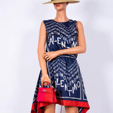 Hermes Kelly 20 Mini II Sellier Tricolore Rose Extreme, Rouge de Coeur, Bleu Zanzibar Epsom Palladium - 2021, Z