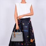Hermès Kelly 28 HSS Retourne Gris Mouette Togo & Intérieur Noir Bijouterie Or Palladium - 2016, X