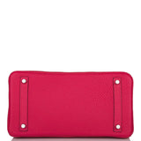 Hermès Birkin 30cm Framboise Togo Finitions Palladium