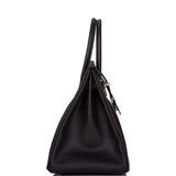 Hermès Birkin 35 Cuir Epsom Noir Bijouterie Palladium