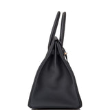 Hermès Birkin 35 Noir Togo Finitions Or Rose