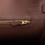 Hermès Birkin 35 Havane Clemence Quincaillerie Dorée