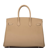 Hermès Birkin 35 Trench Clemence Finition Palladium