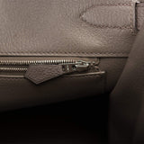 Hermès Birkin 35 cm Étain Togo Finition palladium