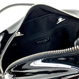Sac Bowling Chanel en Cuir Verni et Agneau