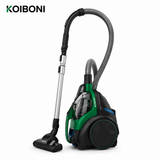KOIBONI PowerClean X1 bagless vacuum cleaner with a sleek design, showcasing its lightweight body and easy-to-empty dust container.