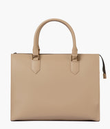 Sac à main de bureau blanc cassé pour femmes