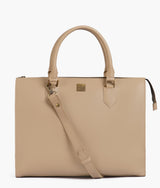 Sac à main de bureau blanc cassé pour femmes
