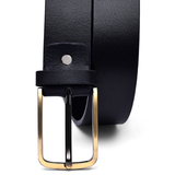 Ceinture décontractée bleu marine unie