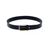 Ceinture décontractée bleu marine unie