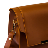 Marron flammé texturé