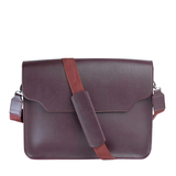 Vertical Laptop Bag Maroon deep red