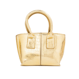 Élégant sac à main texturé croco pour femmes