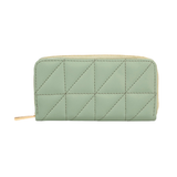Quilted Green Wallet