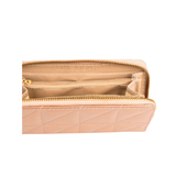 Quilted Wallet Gold