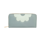 Scalloped Wallet blue