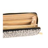 Portefeuille Imprimé Paillettes Beige