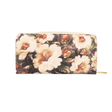 Floral Wallet beige
