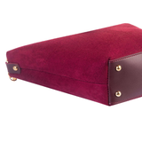 Sac seau daim marron