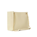 CROCODILE TOTE WHITE bag