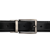 Ceinture noire élégante pour hommes