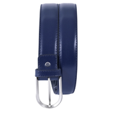 Navy Plain Formal Belt