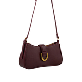 Sac à main formel marron bordeaux