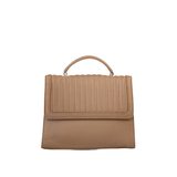 Flap Shoulder Brown Bag
