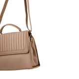 Flap Shoulder Brown Bag