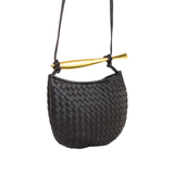 Sac bandoulière élégant - Marron foncé