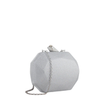 Party Wear Clutch -Silver