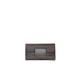 Pochette de soirée marron foncé